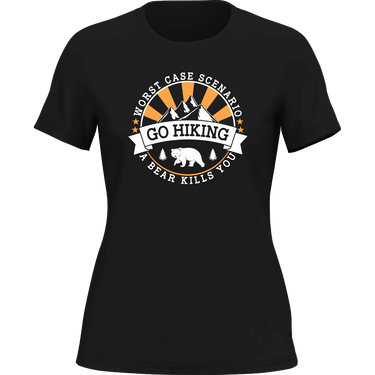 Hiking Worst Case Scenario T-Shirt for Women